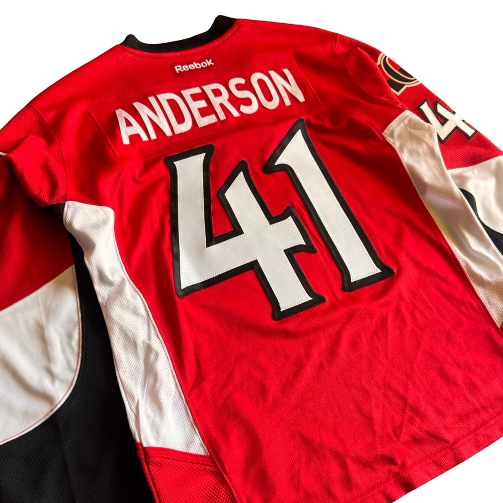 Reebok Women’s Ottawa Senators Craig Anderson #41 Jersey – Size M - Picture 9 of 13